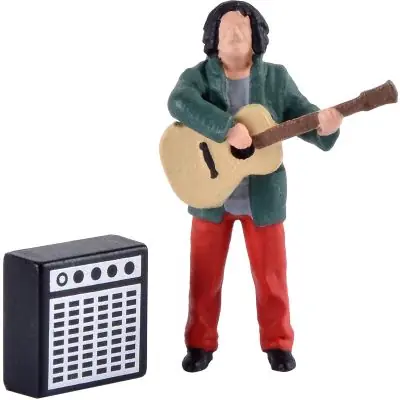 Viessmann 1510 Straßengitarrist mit Verstärker, bewegt Schneller Versand