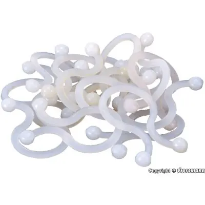 Garantierte Lieferung Viessmann 6889 Omega Clips, 20 Stück