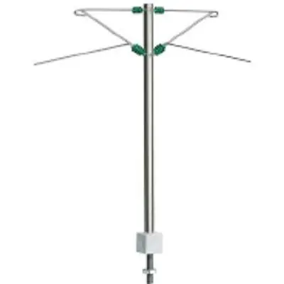 Sommerfeldt 121 H0 H-Profil-Mittelmast 78mm, Gleisabstand Mä-Tr (1 Stück) Ausverkauf