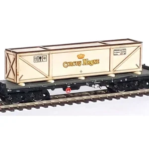 Zertifiziert Loewe 2450 H0 Ladegut Überseekiste Zirkus Krone