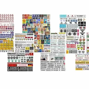 Bestpreis Loewe 9030 H0 Schilder Tafeln Reklame Sächsische Schmalspurbahnen Döllnitzbahn