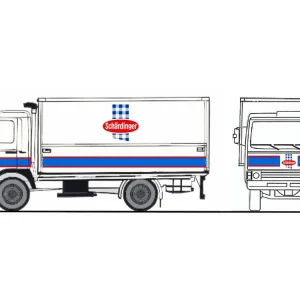 Angebot Loewe 4095 H0 LKW Iveco Magirus Zeta 90M5 Schärdinger