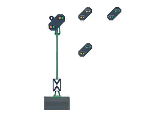 Aktuell Märklin 76481 Licht-Vorsignal H0