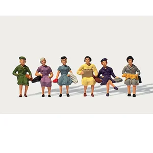 Top-Seller Merten 0210853 H0 Figuren weibliche Reisende sitzend