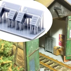 Aktuell Modellbahn Union MU-H0-A00007 H0 Werkbank 2x