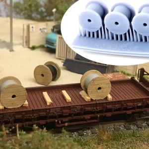 Ausverkauf Modellbahn Union MU-H0-A00035 H0 Holzkabeltrommel M2 3x