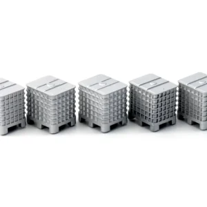 Aktuell Modellbahn Union MU-H0-A50015 H0 IBC Container Fertigmodell 5x