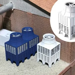 Abverkauf Modellbahn Union MU-H0-A50196 H0 Kühlturm Fertigmodell