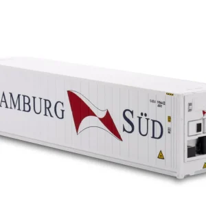 Aktuell MU-H0-C20104 H0 Container 40ft Kühlcontainer Hamburg Süd