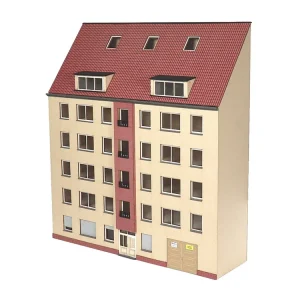 Abverkauf Modellbahn Union MU-H0-H00283 H0 Halbrelief modernes Stadthaus 03 Sandstein