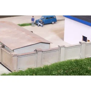 Zertifiziert Modellbahn Union MU-H0-L00329 H0 Betonmauer