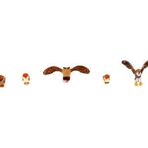 Zertifiziert Modellbahn Union MU-H0-W50023 H0 Finescale Fertigmodell Eulen 5x