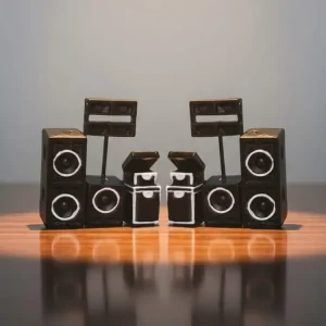 Zertifiziert MU-H0-W99030 H0 Konzert Soundsystem Boxen und Cases