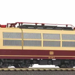 Aktuell E-Lok/Sound BR 103 roter Rahmen DB IV + PluX22 Dec.