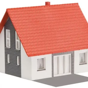 Einfamilienhaus, grau Kostenloser Rückversand