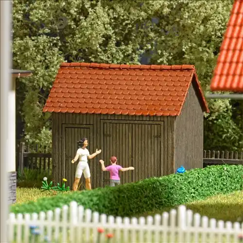 Beliebt Geräteschuppen H0