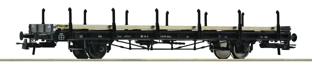 Zertifiziert Roco 6600060 - Schienentransportwagen Pdks, PKP, Ep.III