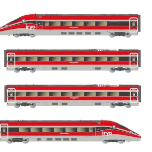 Sonderaktion Arnold HN2622S - Triebzug Iryo, 4-teilig, IRYO, Ep.VI, DC-Sound