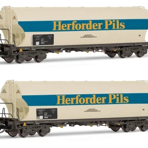 Schneller Versand Arnold HN9749 - 2er Set Getreidesilowagen, DB, Ep.IV 'Herforder Pils'