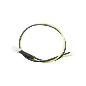 Sonderangebot Schönwitz 51233 - 10 Stück LED 5mm klar mit Anschlusskabel und Widerstand warmweiß