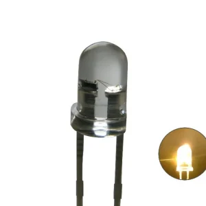 Sonderaktion Schönwitz 50790 - Blink LED mit Steuerung blinkend 3mm klar warmweiß