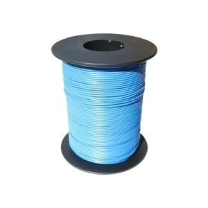 Aktuell Schönwitz 50345 - 100 Meter Miniaturkabel Litze flexibel LIY 0,14mm² blau