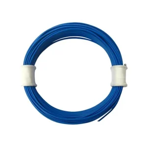 Super-Preis Schönwitz 50335 - 10 Meter Ring Miniaturkabel Litze hochflexibel LIFY 0,04mm² blau