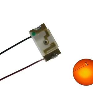 Aktuell Schönwitz 50237 - 10 Stück LED SMD 1206 mit Kupferlackdraht orange / amber