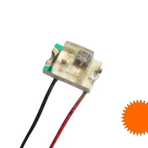 Beliebt Schönwitz 50251 - 10 Stück LED SMD 0805 Blink LED mit Lackdraht orange