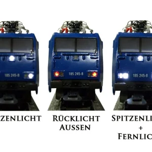 Schönwitz 50209 - Umbauset fürBr185 Decoderadapter und Beleuchtung kaltweiß - MSD Top-Preis