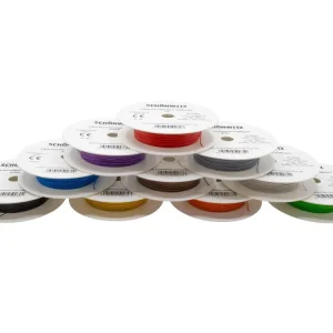 Ausverkauf Schönwitz 50082 - 250 Meter Modellbau Litze 0,05mm² Sparset 10 Farben