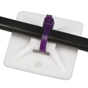 Super-Preis Schönwitz 31876 - 10er Pack Kabelsockel Klebesockel Schraubsockel Kabelhalter 30mm x 30mm für Kabelbinder