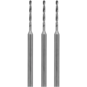 Ausverkauf Schönwitz 10607 - 3 Stück HSS Spiralbohrer 0,7mm Metallbohrer Schaftbohrer 2,35mm Schaft