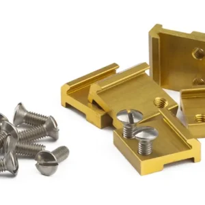 Massoth 8100131 - Schienenverbinder 15 mm, Messing, 50 Stück Preis Gesenkt