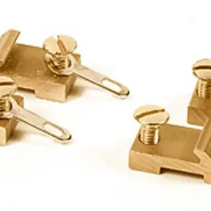 Solange Der Vorrat Reicht Massoth 8100121 - Gleisanschlussverbinder 9 mm, Messing, 20 Stück