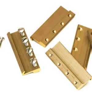 Massoth 8100141 - Schienenverbinder 39 mm, Messing, 20 Stück Sichere Zahlung