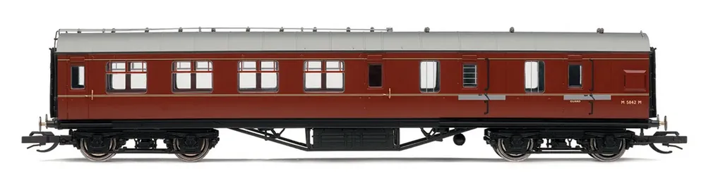Hornby TT4034 - Personenwagen BR 57' Brake Third, M5842M, Ep.III Versand Am Gleichen Tag