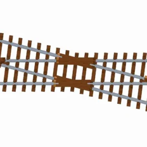 Top-Preis Hornby TT8019 - Kreuzung links, 166 mm