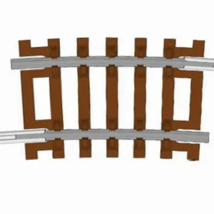 Beliebt Hornby TT8014 - Gebogenes Gleis, Radius 1, 267 mm, 7,5°