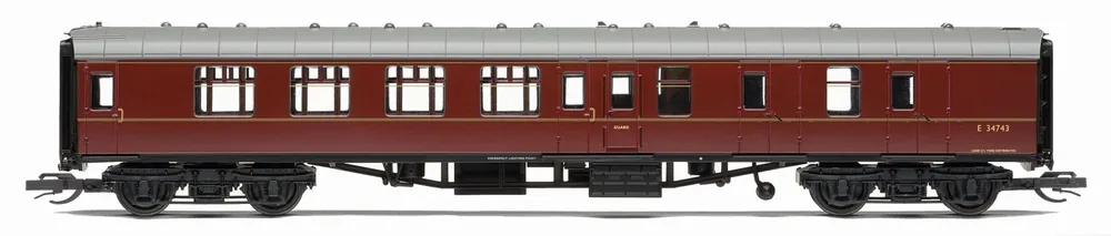 Solange Der Vorrat Reicht Hornby TT4002A - Personenwagen BR Mk1 Brake Second E34743, Ep.V