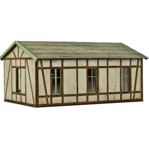 Abverkauf Vollmer 49590 - Werkstatt mit Putz-/Fachwerkfassade - Polyplate Bausatz