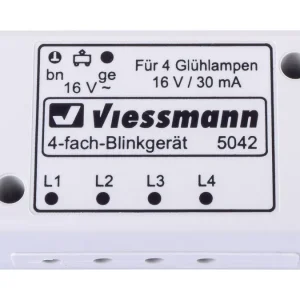 Abverkauf Viessmann 5042 - Vierfach Blinkgerät, 16V / 30mA