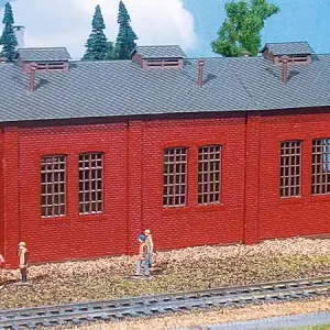 Vollmer 49112 - Lokschuppen einständig Kostenfreie Lieferung