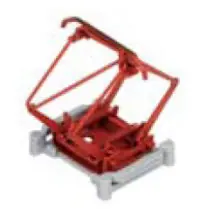 Aktuell Sommerfeldt 795 - Stromabnehmer HISE 7 rot, 1 Paar