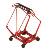 Direktkauf Sommerfeldt 741 - Stromabnehmer, DBS 54 rot lackiert, 1 Paar