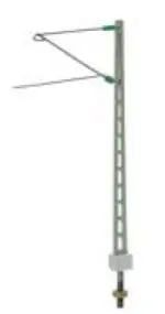 Neu Im Sortiment Sommerfeldt 460 - 5 Gitter-Streckenmasten 70mm, lackiert