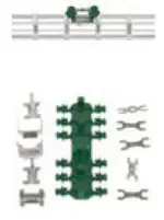 Bestpreis Sommerfeldt 304 - Isolator-Brücke, 5 Stück