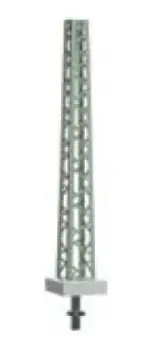 Bestpreis Sommerfeldt 124 - 2 Abspannmasten, 105mm hoch, lackiert