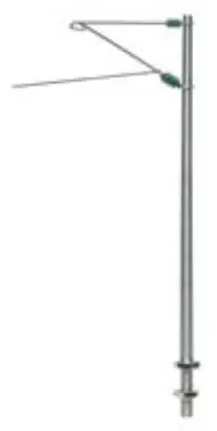 Echt Sommerfeldt 120 - 5 Beton-Streckenmasten, Aluminium