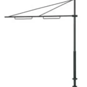 Kostenloser Versand Sommerfeldt 109 - 5 Straßenbahnmasten, mit Doppelausleger